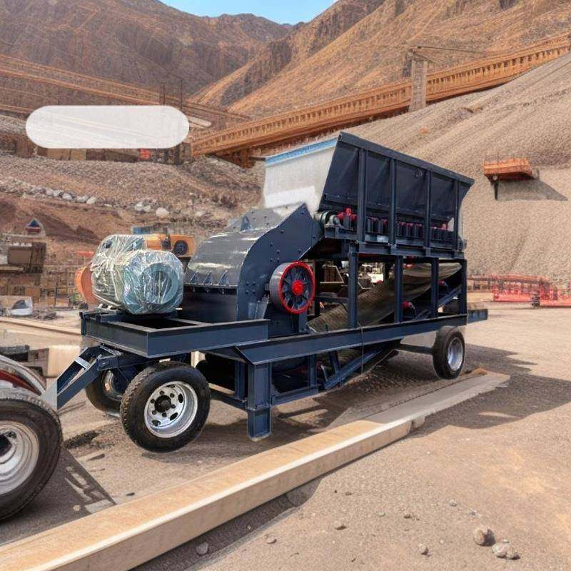 大型移动式pc-800*1000锤式破碎机生产线矿山石料锤式破碎车,机械设备,破碎机,淘宝优惠券,粉丝福利购,淘宝优惠卷