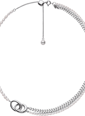 THEYKNOW宝石系列纯银银珍珠链