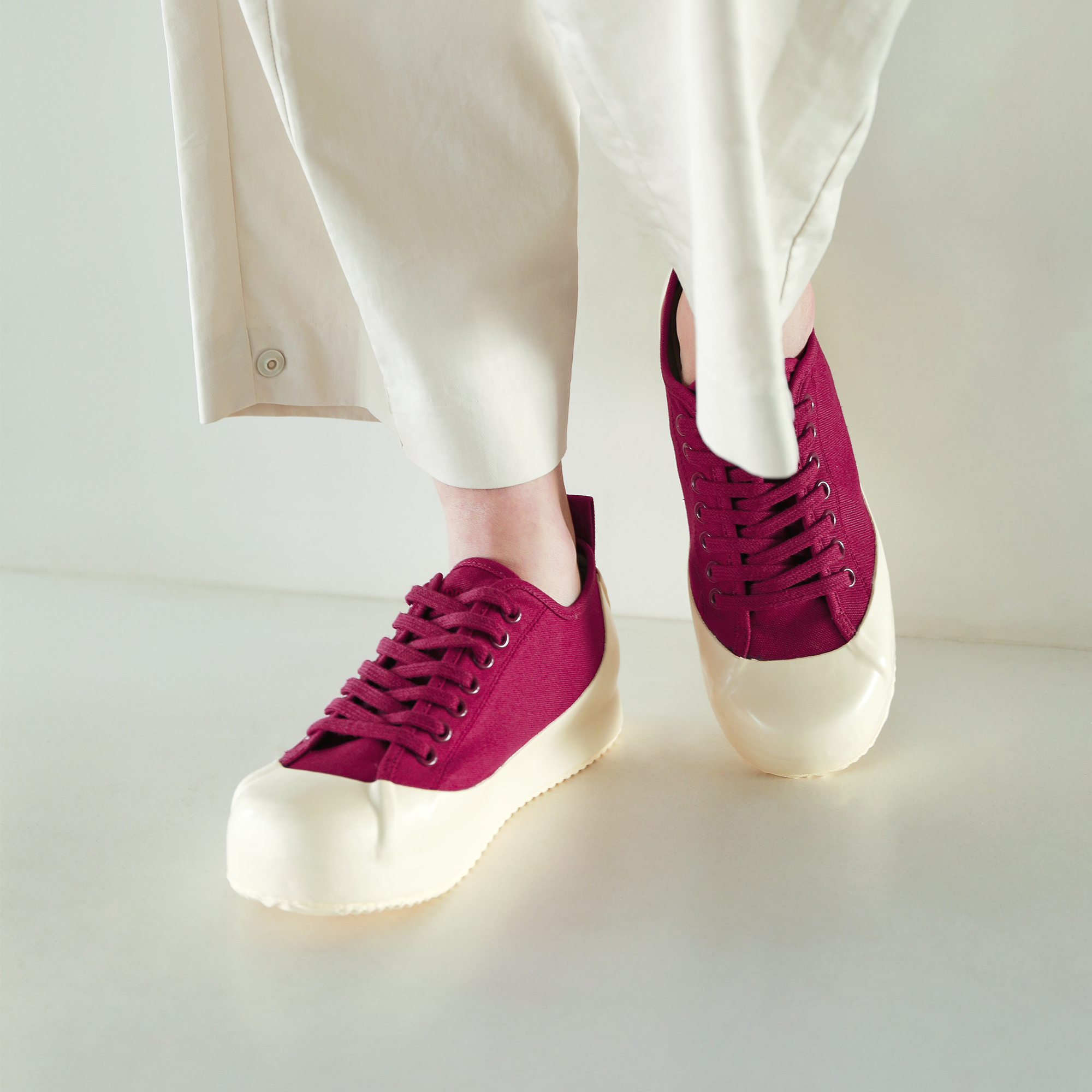 reverie白日梦 「 丑丑鞋 」帆布休闲板鞋小众设计师原创复古厚底