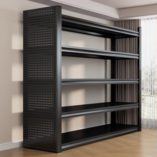 加厚钢制家用货架收纳架多层落地置物架仓库储物架快递超市铁架子