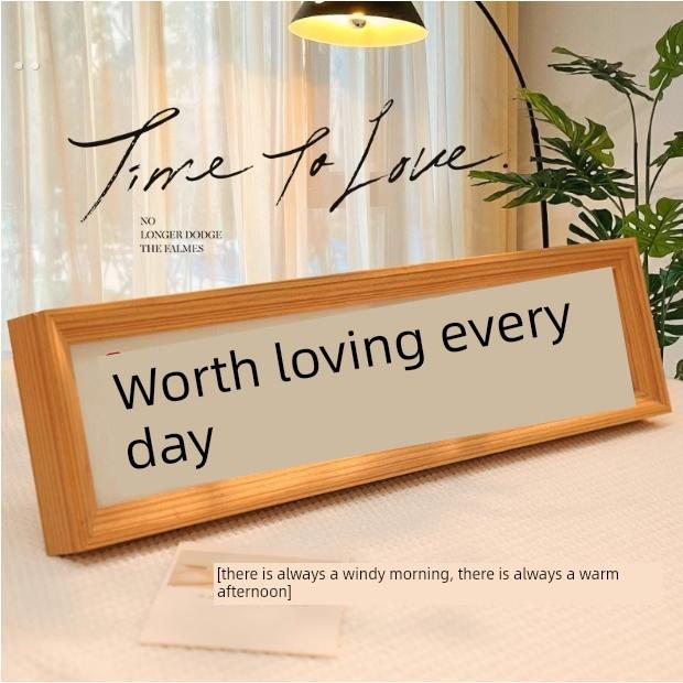 采购产品每一天都值得爱相框，桌子挂画，入口画，灵感书房，客厅