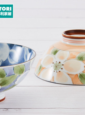 NITORI宜得利家居有谷窑产日式餐具茶杯饭碗13cm饭碗5pcs套装