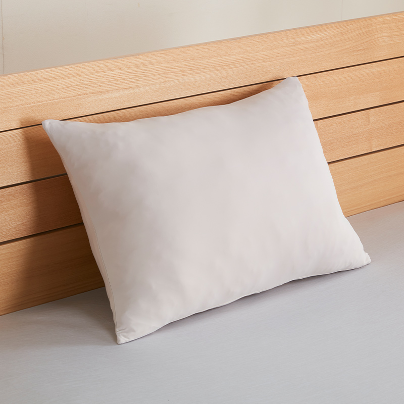 NITORI宜得利家居 高弹力枕套单个装家用款纯色可伸缩枕头套 糯米