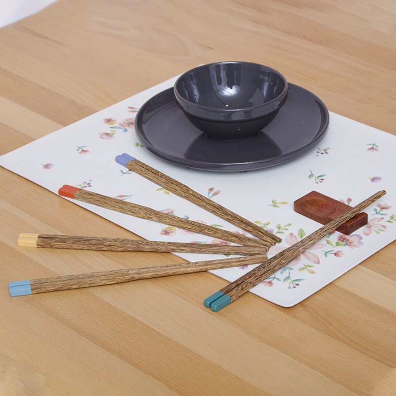 NITORI彩色分色木筷5双组