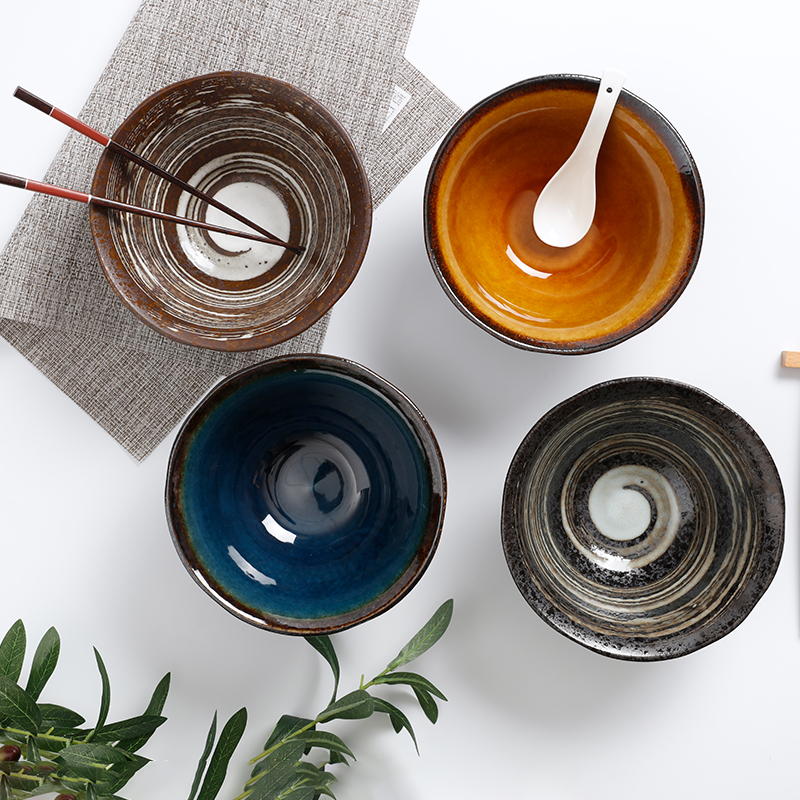 NITORI宜得利家居面碗咖色星云