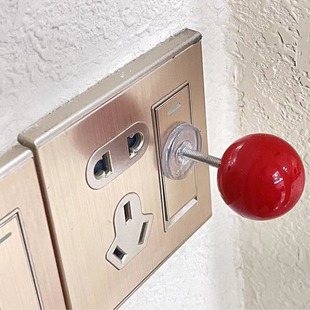 ins糖果拉手简约彩色单孔橱柜门把手美式 衣柜抽屉厨柜手柄灯开关