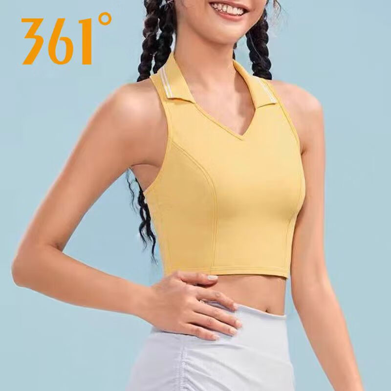 361度女装运动背心透气