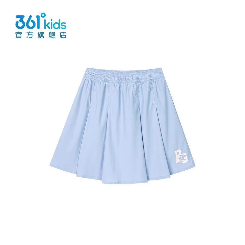 361度童装女童短裙百褶裙子