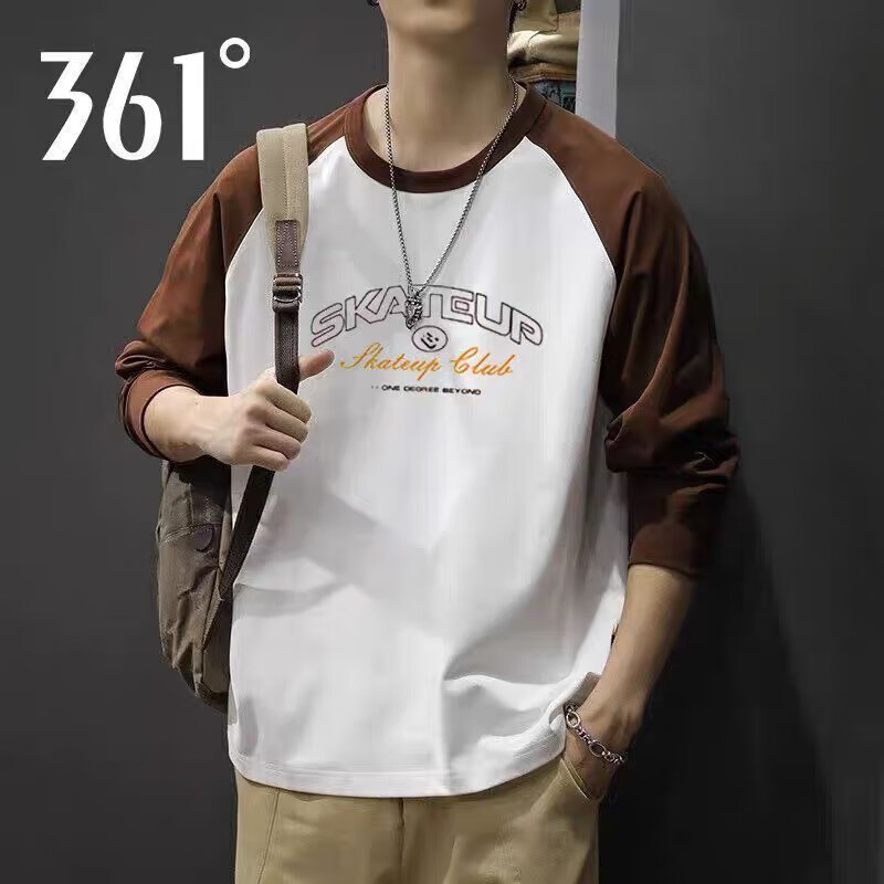 361度男子运动t恤宽松