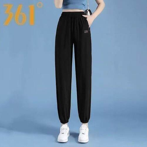 361度运动九分裤女休闲裤