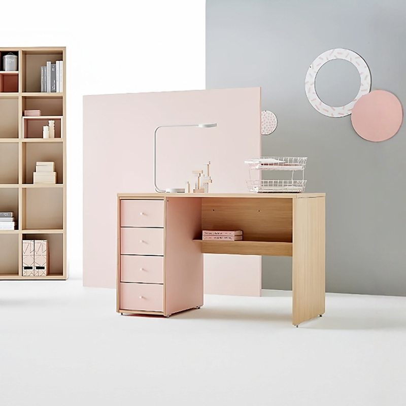 儿童学习桌书桌书架一体桌