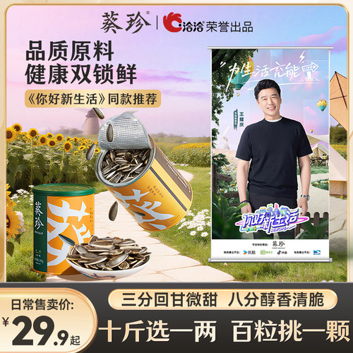 洽洽葵珍新货黄金产地赤峰葵花籽