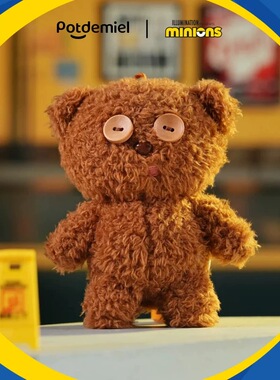 正版神偷奶爸小黄人tim熊玩偶卡通公仔毛绒玩具娃娃儿童陪睡抱枕