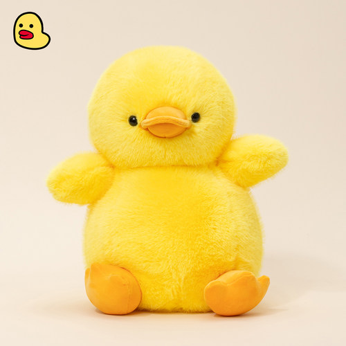 超软仿真小黄胖鸭玩偶公仔