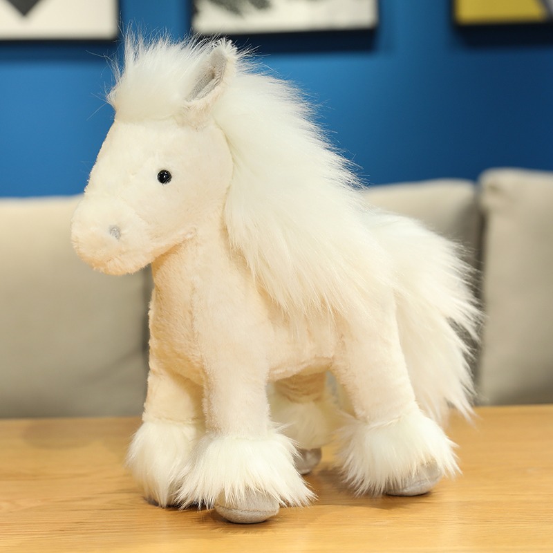【仿真】小马公仔毛绒玩具