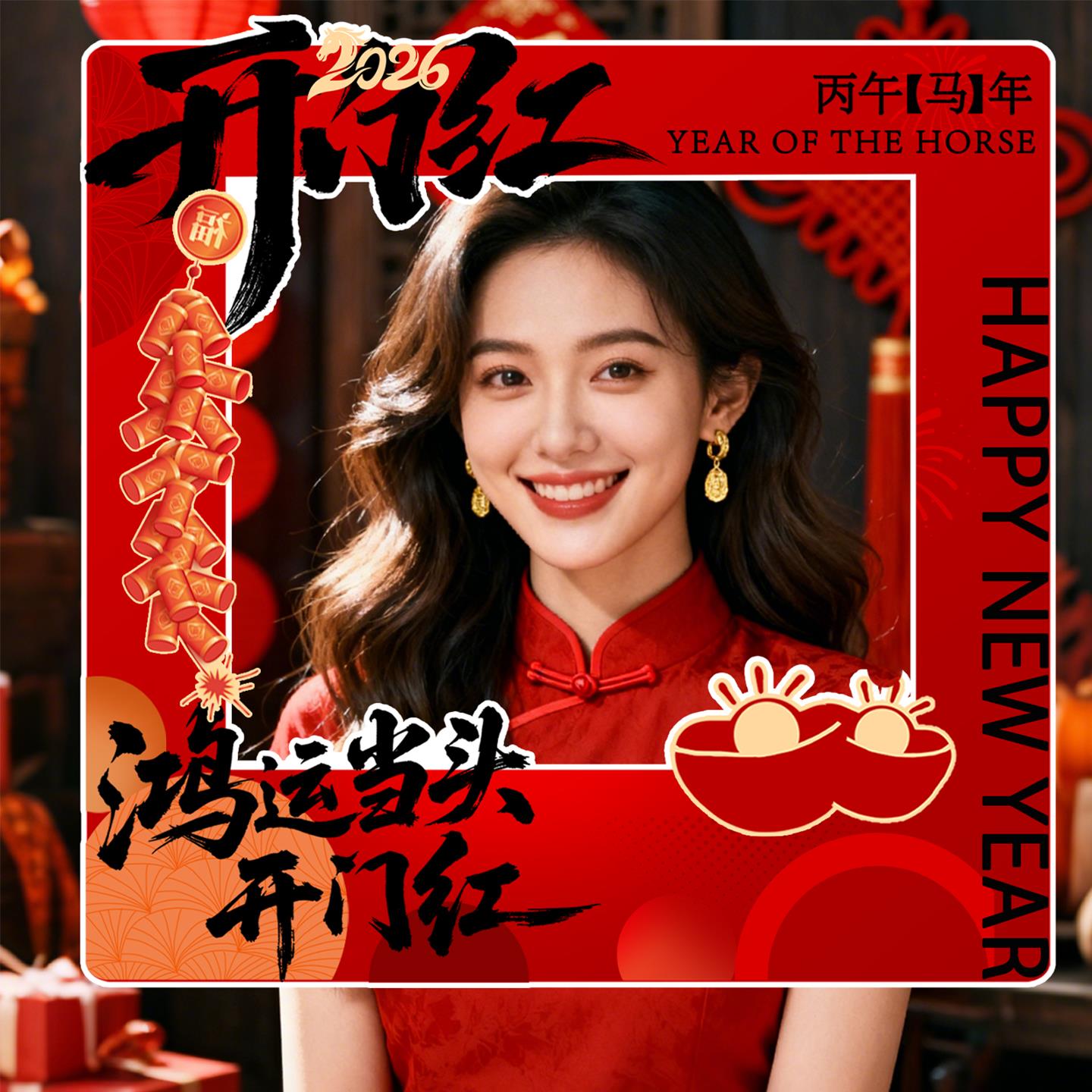 开门红气氛布置2026年职