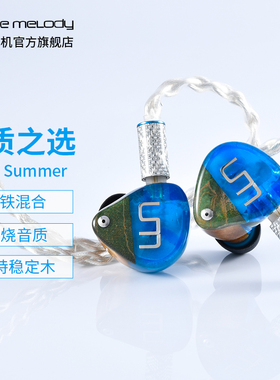 UM 2HT入耳式烧友级轻便舒适适合听流行音乐乐器演奏游戏