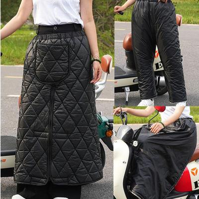 男士电动车挡风被冬加厚加大新款冬季加绒加厚电多功能围裙保暖骑