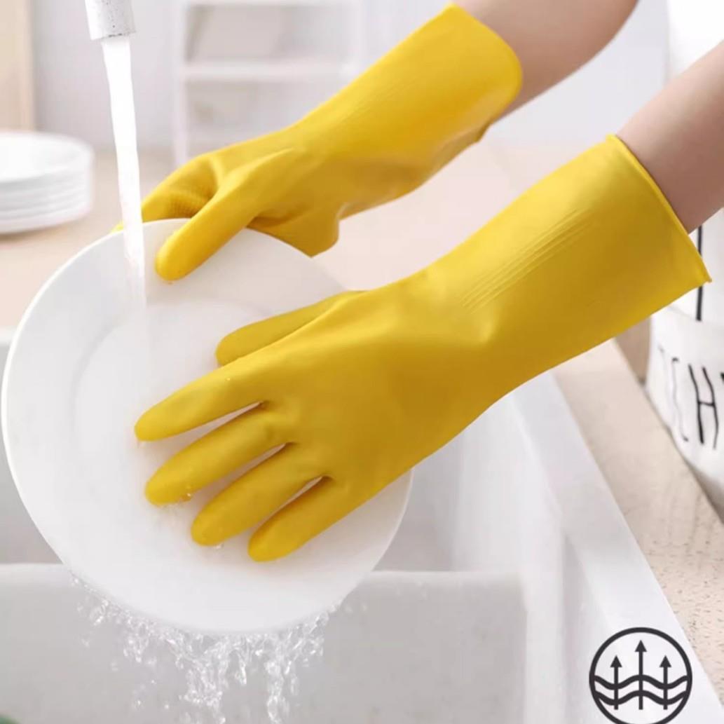 家用手套洗碗洗衣耐用女式干活小号手套牛筋乳胶手套家务女手套厨