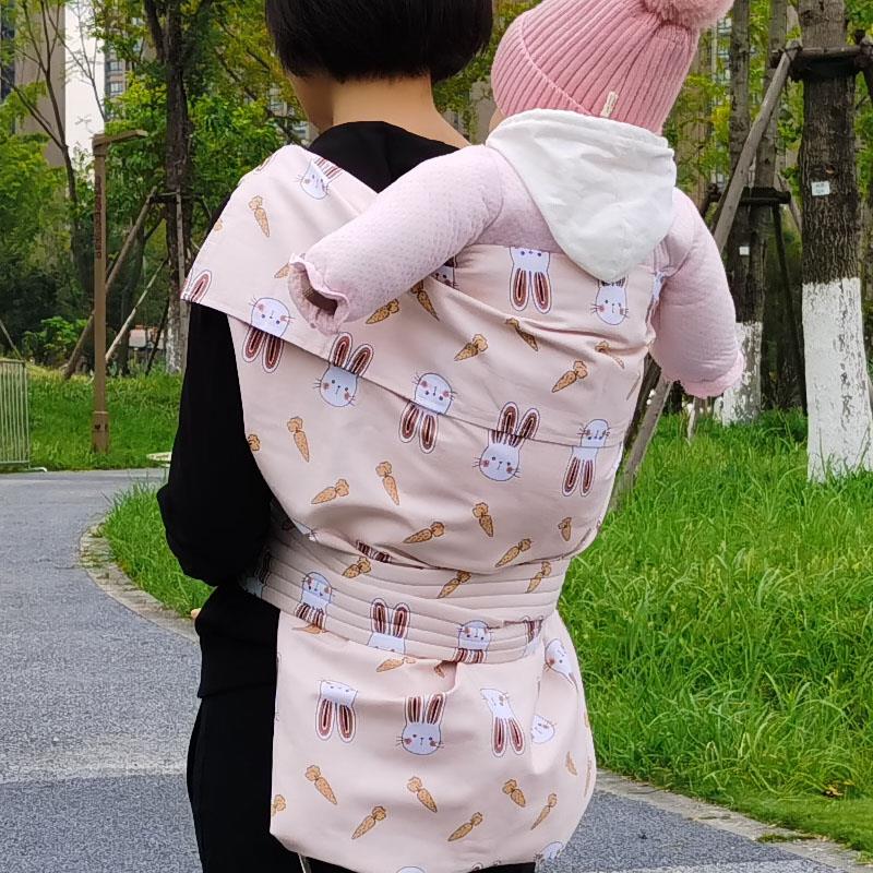 贵州背带婴儿传统老式四川传统老式婴儿背带方形纯棉四季通用绑带