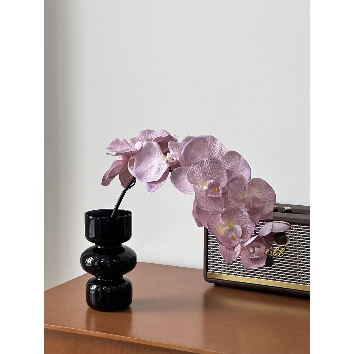 客厅摆件轻奢高级感2025新款仿生蝴蝶兰假花仿真花摆设轻奢花艺花