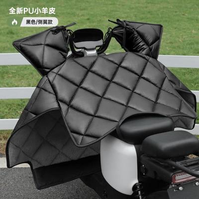特厚特大号挡风被电动车挡风被双面防水防水秋冬新款加绒棉加厚冬
