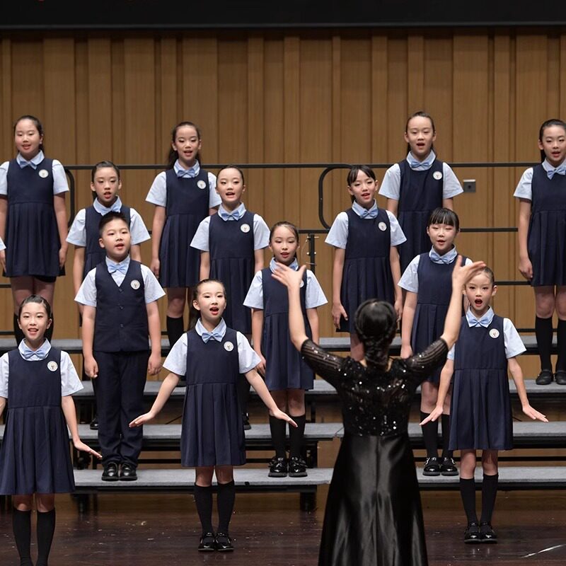 国庆儿童合唱服男女中小学