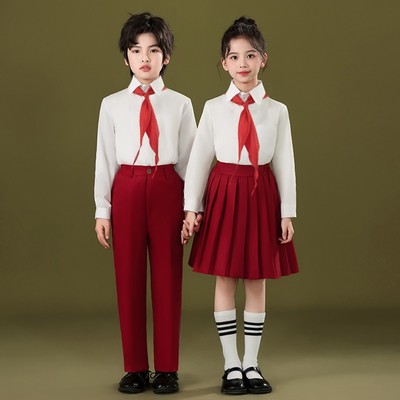 国庆儿童合唱演出服中小学