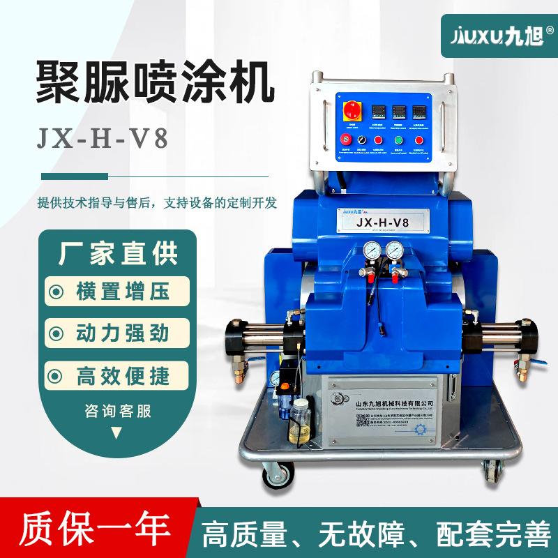 现货 PU泡沫雕塑硬化专用聚脲喷涂机 钢结构厂房保温聚氨酯发泡机