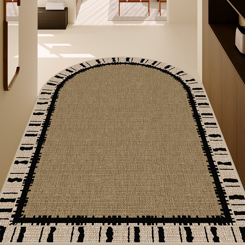 圈绒入户门地垫法式拱形半圆形地毯耐脏脚垫家用门口玄关进门垫子,居家布艺,入户地垫,淘宝优惠券,粉丝福利购,淘宝优惠卷