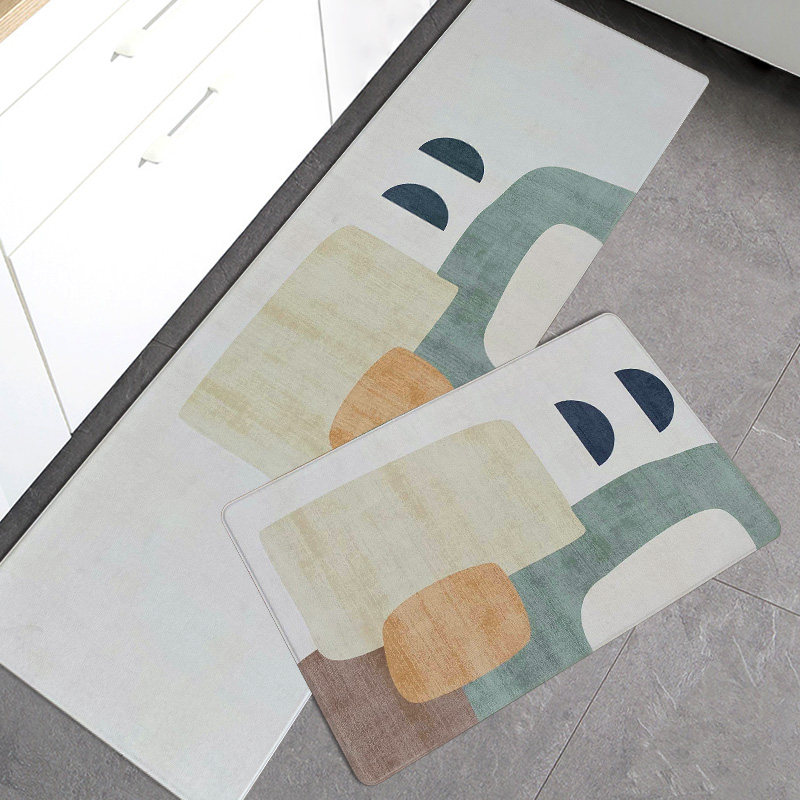 厨房地垫防滑防油可擦免洗家用长条厨房地毯防滑耐脏PVC防水垫子,居家布艺,厨房地垫,淘宝优惠券,粉丝福利购,淘宝优惠卷