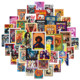 for Classic Poster 50pcs Music Stickers Rock Graffiti