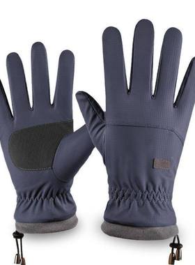 touch screen gloves men winter riding glove windproof 手套冬