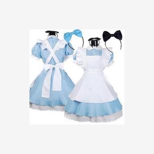 New Alice In Wonderland Party Cosplay Costume Anime Sissy Ma
