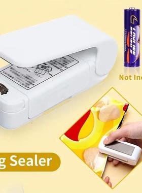 1pc Portable Bag Heat Sealer Plastic Package Storage Clip Mi