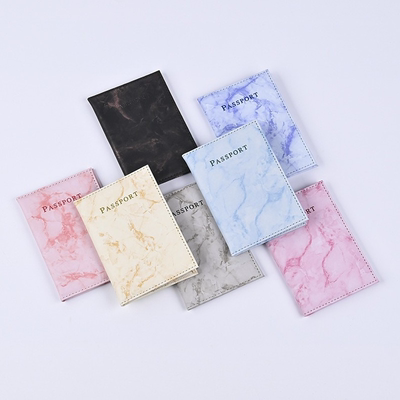 New Women Cute Leather Passport Cover Air Tickets for Cards