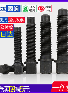 8.8级刀台丝刀架螺丝方头紧定四方头顶丝M12M16M20M22M24M27-M30