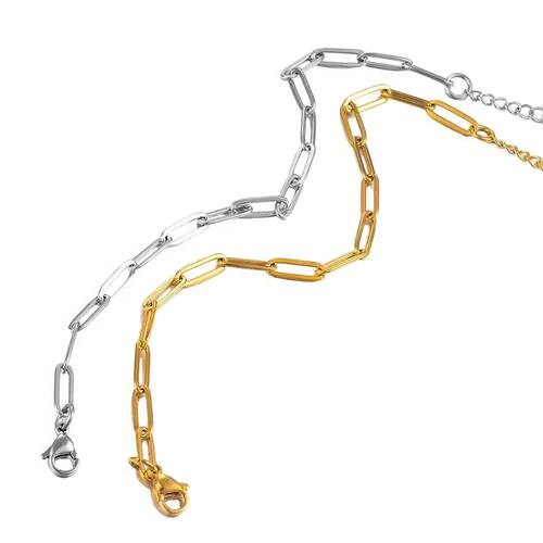 Trending Stainless Steel Bracelet No Fade Gold/Silver Color