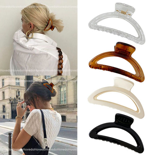 2022 Simple Style Hair Clips Women Girls Claw Clip Hair Claw