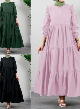 dress women winter for woman plus size dresses long maxi2024