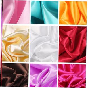 Satin fabric Satin color Silk gift box lining silk cloth