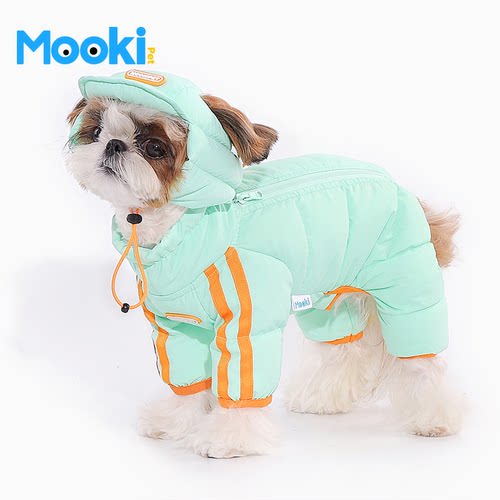 mookipet宠物90白鸭绒羽绒服外套