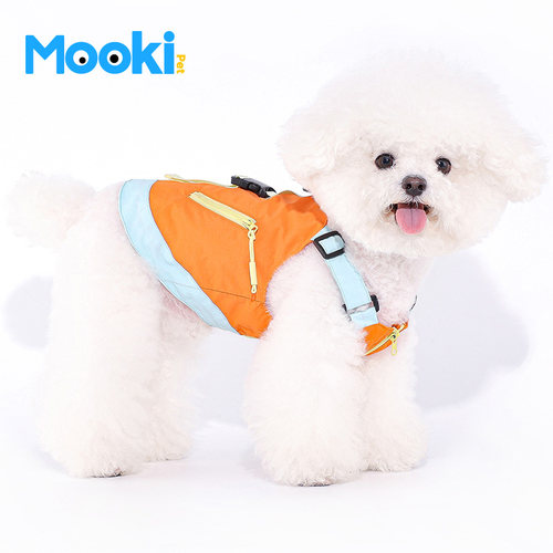 mookipet狗狗可牵引马甲背心