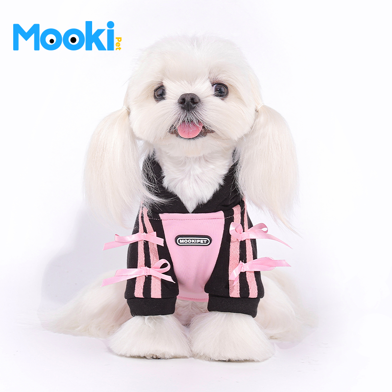 mookipet狗狗2025新款衣服冬装宠物猫咪约克夏比熊小型犬潮牌卫衣