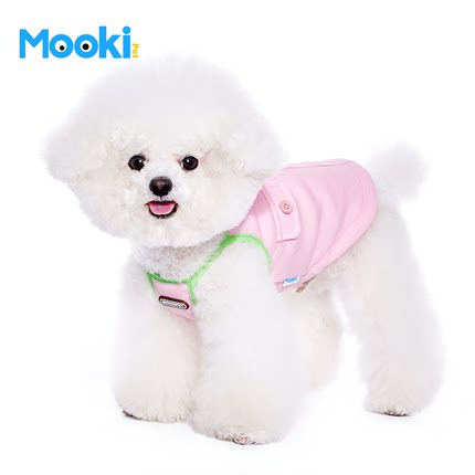 mookipet猫咪狗狗衣服比熊西高地小型犬宠物夏天薄款吊带背心可爱