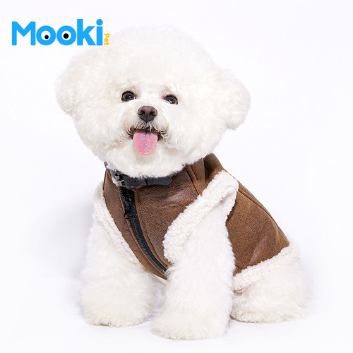 mookipet狗狗猫咪冬天加厚马甲