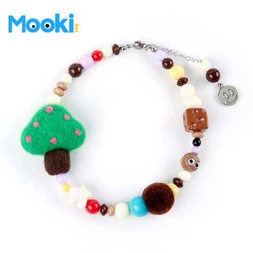 mookipet宠物猫咪圣诞彩色项圈