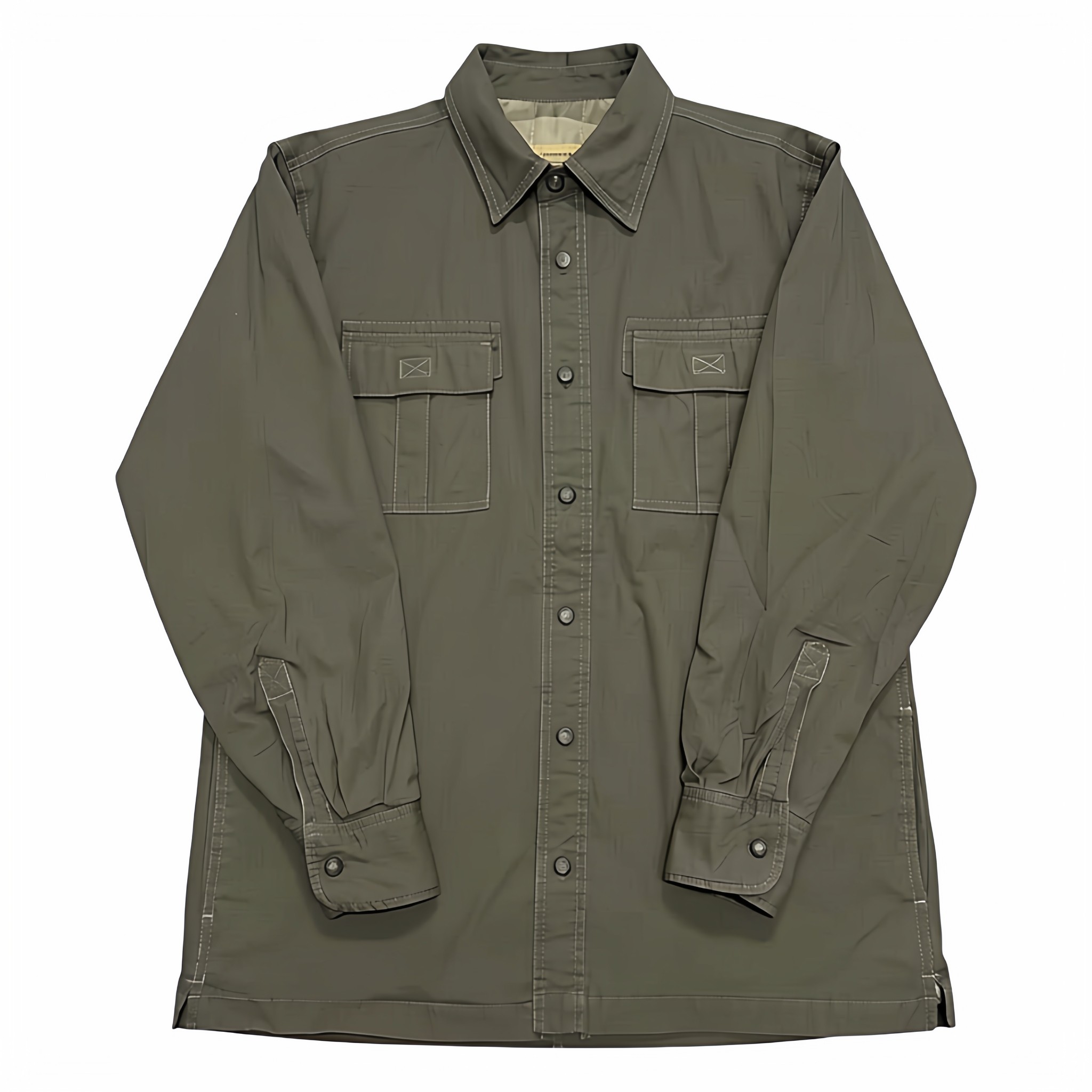 100棉细凡布夹棉美式工装加棉硬汉军旅复古衬衣外套上衣春秋男,男装,衬衫,淘宝优惠券,粉丝福利购,淘宝优惠卷