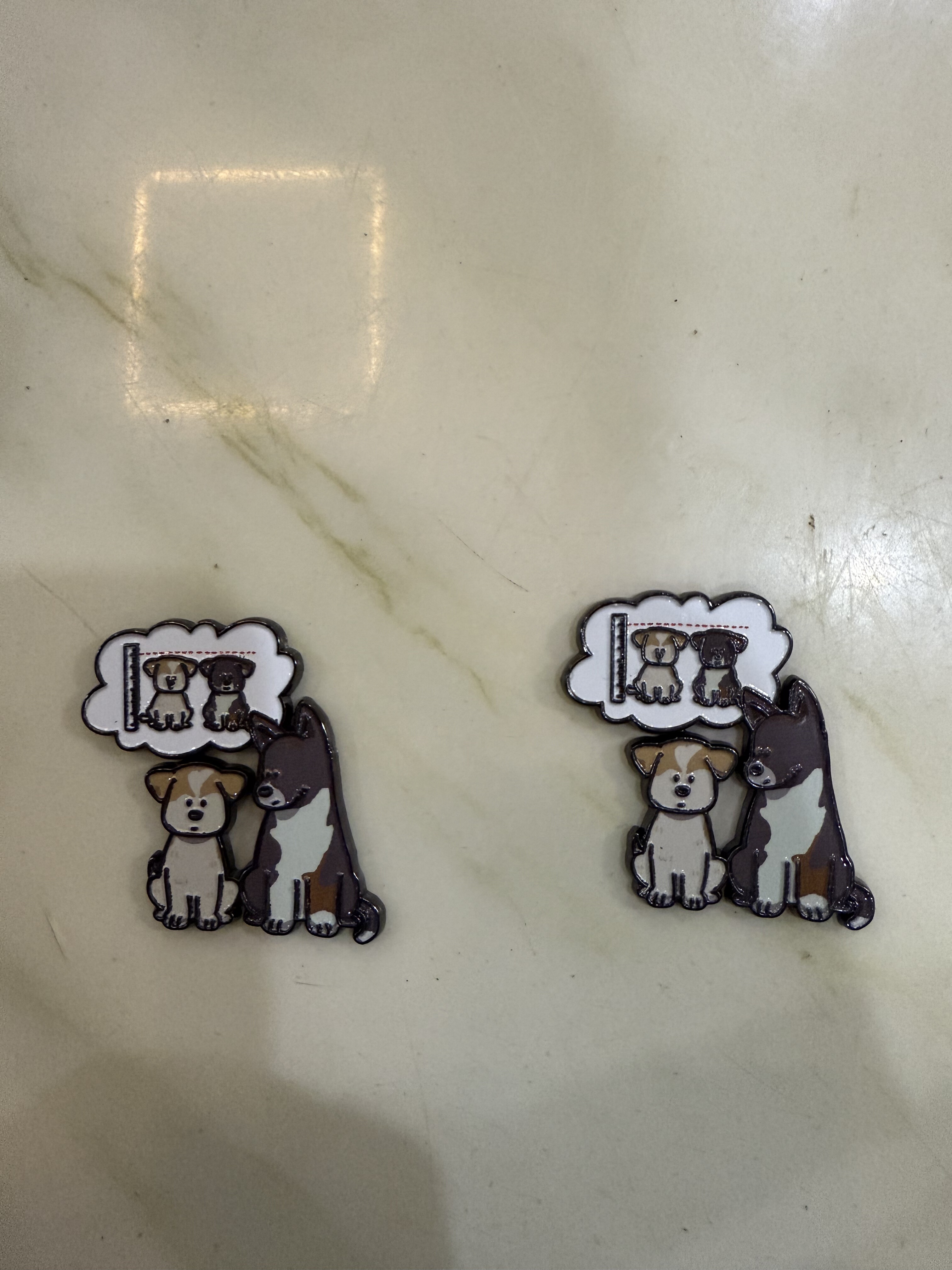 原创狗狗幼儿园嘉真嘉实冰箱贴