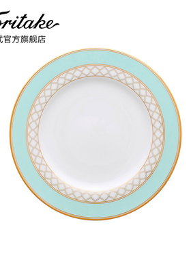 Noritake则武  ETERNAL MINT进口盘子西餐餐具家用平盘小清新送礼